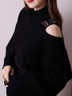 LADYMADE(レディメイド) |ショートニットレイヤードワンピース