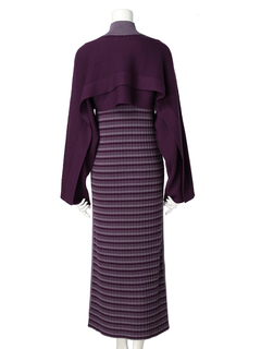 LADYMADE(レディメイド) |ショートニットレイヤードワンピース