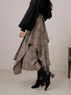 LADYMADE(レディメイド) |アシメレイヤード3Dスカート