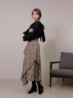 LADYMADE(レディメイド) |アシメレイヤード3Dスカート