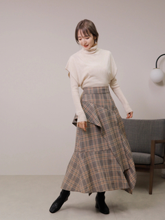 LADYMADE(レディメイド) |アシメレイヤード3Dスカート