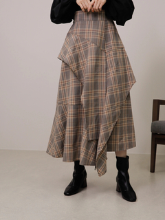 LADYMADE(レディメイド) |アシメレイヤード3Dスカート