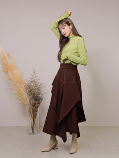 LADYMADE(レディメイド) |アシメレイヤード3Dスカート