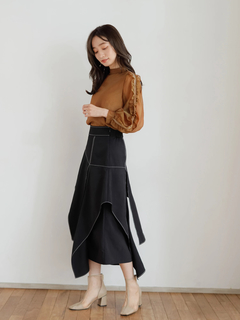 LADYMADE(レディメイド) |アシメレイヤード3Dスカート