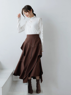 LADYMADE(レディメイド) |アシメレイヤード3Dスカート