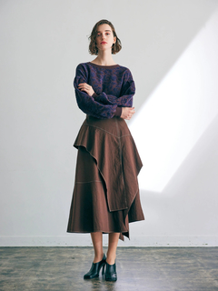 LADYMADE(レディメイド) |アシメレイヤード3Dスカート