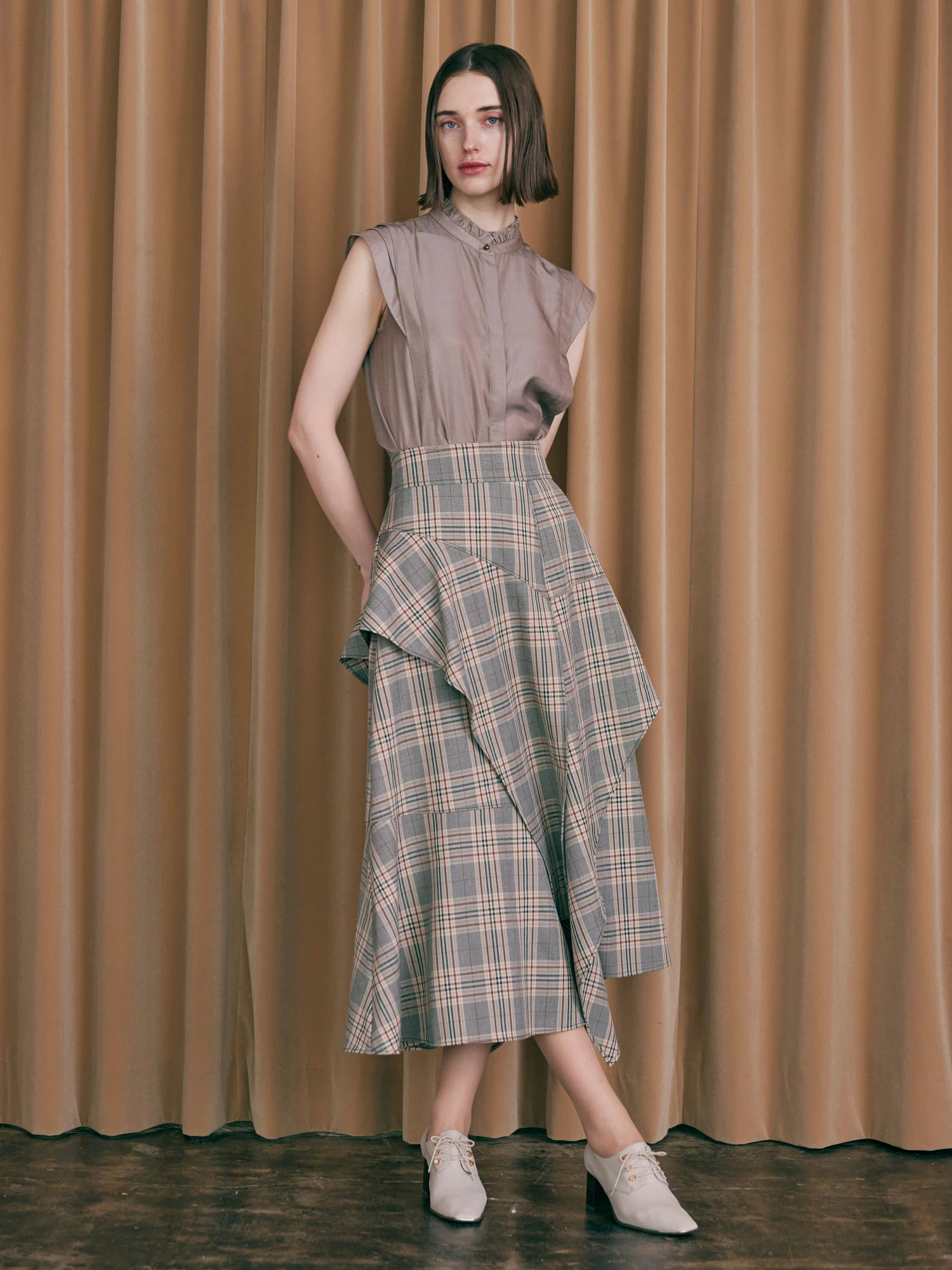 ホ*ー様 希少★COMME des GARCONS アシメマーメイドスカート LADYMADE（レディメイド）｜ アシメレイヤード3Dスカート アイテムの