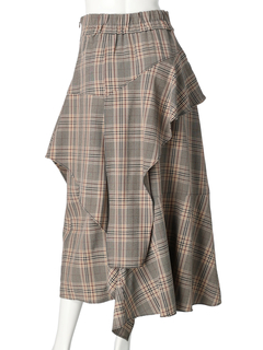 LADYMADE(レディメイド) |アシメレイヤード3Dスカート