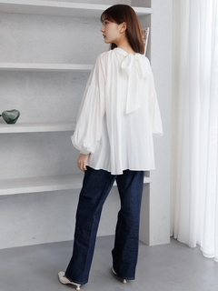 LADYMADE(レディメイド) |2WAYリボンギャザースリーブブラウス