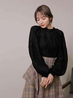 LADYMADE(レディメイド) |2WAYリボンギャザースリーブブラウス