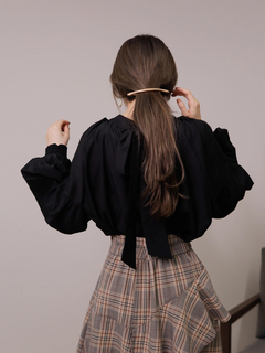 LADYMADE(レディメイド) |2WAYリボンギャザースリーブブラウス