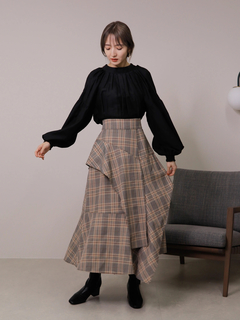 LADYMADE(レディメイド) |2WAYリボンギャザースリーブブラウス