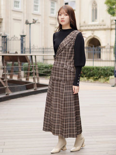 LADYMADE(レディメイド) |ベストレイヤードサイドプリーツスカート