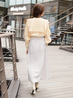 LADYMADE(レディメイド) |ベストレイヤードサイドプリーツスカート