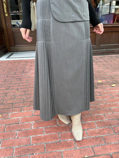 LADYMADE(レディメイド) |ベストレイヤードサイドプリーツスカート