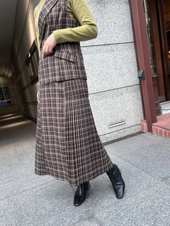 LADYMADE(レディメイド) |ベストレイヤードサイドプリーツスカート