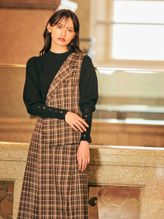 LADYMADE(レディメイド) |ベストレイヤードサイドプリーツスカート