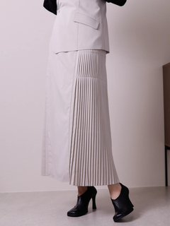 LADYMADE(レディメイド) |ベストレイヤードサイドプリーツスカート