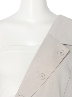 LADYMADE(レディメイド) |ベストレイヤードサイドプリーツスカート