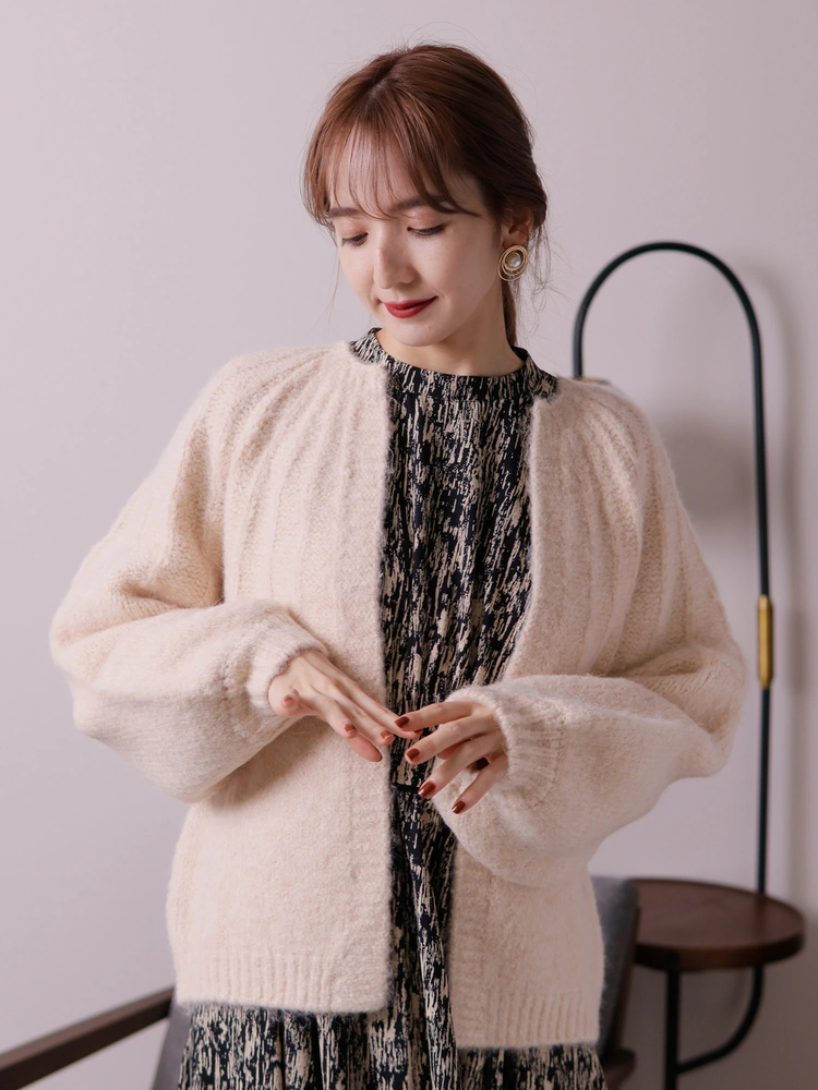 LADYMADE(レディメイド) |ローゲージラグランニットカーデ