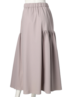 LADYMADE(レディメイド) |レザーライクトリコットロングスカート