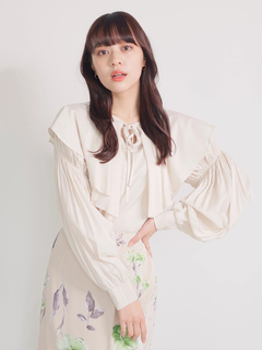 LADYMADE(レディメイド) |2WAYフレアBIGカラーブラウス