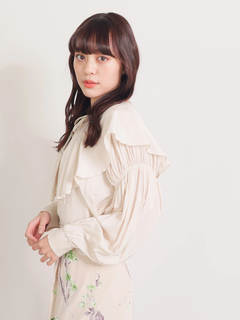 LADYMADE(レディメイド) |2WAYフレアBIGカラーブラウス