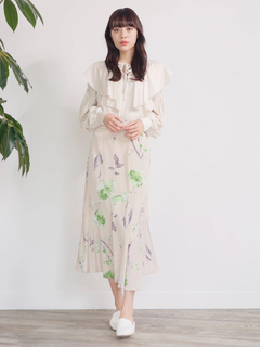 LADYMADE(レディメイド) |2WAYフレアBIGカラーブラウス