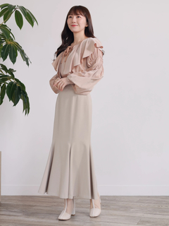 LADYMADE(レディメイド) |2WAYフレアBIGカラーブラウス