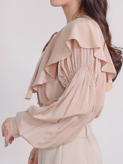 LADYMADE(レディメイド) |2WAYフレアBIGカラーブラウス