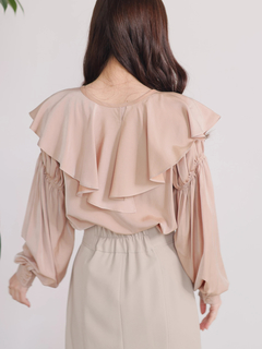 LADYMADE(レディメイド) |2WAYフレアBIGカラーブラウス