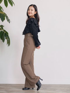 LADYMADE(レディメイド) |2WAYフレアBIGカラーブラウス