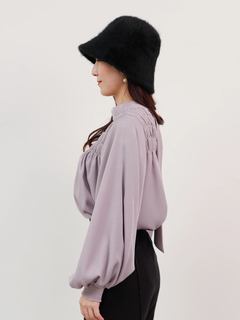 LADYMADE(レディメイド) |シャーリング2WAYボウタイブラウス