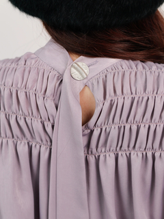 LADYMADE(レディメイド) |シャーリング2WAYボウタイブラウス