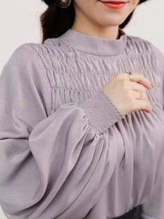 LADYMADE(レディメイド) |シャーリング2WAYボウタイブラウス