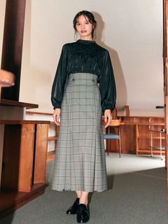 LADYMADE(レディメイド) |シャーリング2WAYボウタイブラウス