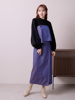 LADYMADE(レディメイド) |シャーリング2WAYボウタイブラウス