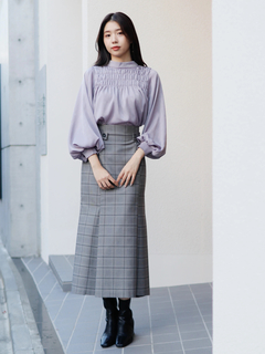 LADYMADE(レディメイド) |シャーリング2WAYボウタイブラウス