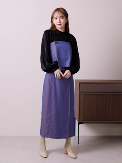 LADYMADE(レディメイド) |シャーリング2WAYボウタイブラウス