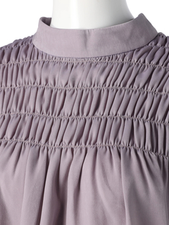 LADYMADE(レディメイド) |シャーリング2WAYボウタイブラウス