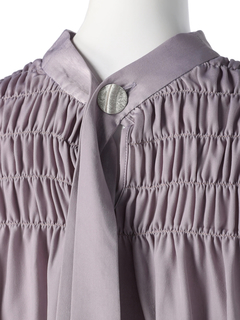 LADYMADE(レディメイド) |シャーリング2WAYボウタイブラウス