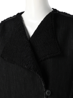 LADYMADE(レディメイド) |デニムボアボンディングショートコート