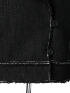 LADYMADE(レディメイド) |デニムボアボンディングショートコート