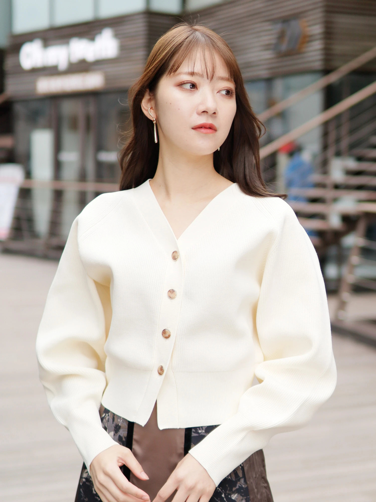 LADYMADE(レディメイド) |畔編ニットカーデトップス