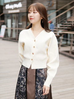 LADYMADE(レディメイド) |畔編ニットカーデトップス