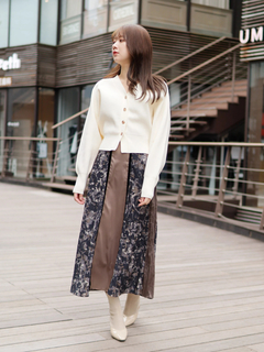 LADYMADE(レディメイド) |畔編ニットカーデトップス