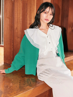 LADYMADE(レディメイド) |畔編ニットカーデトップス