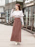 LADYMADE(レディメイド)通販 | ケーブルフリルニットドッキングワンピース