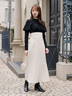 LADYMADE(レディメイド)通販 | ケーブルフリルニットドッキングワンピース
