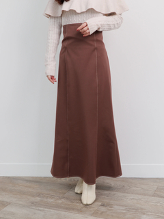 LADYMADE(レディメイド) |ケーブルフリルニットドッキングワンピース